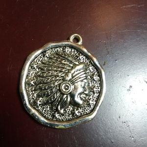 INDIAN CHARM FOR NECKLACE NATIVE AMERICAN